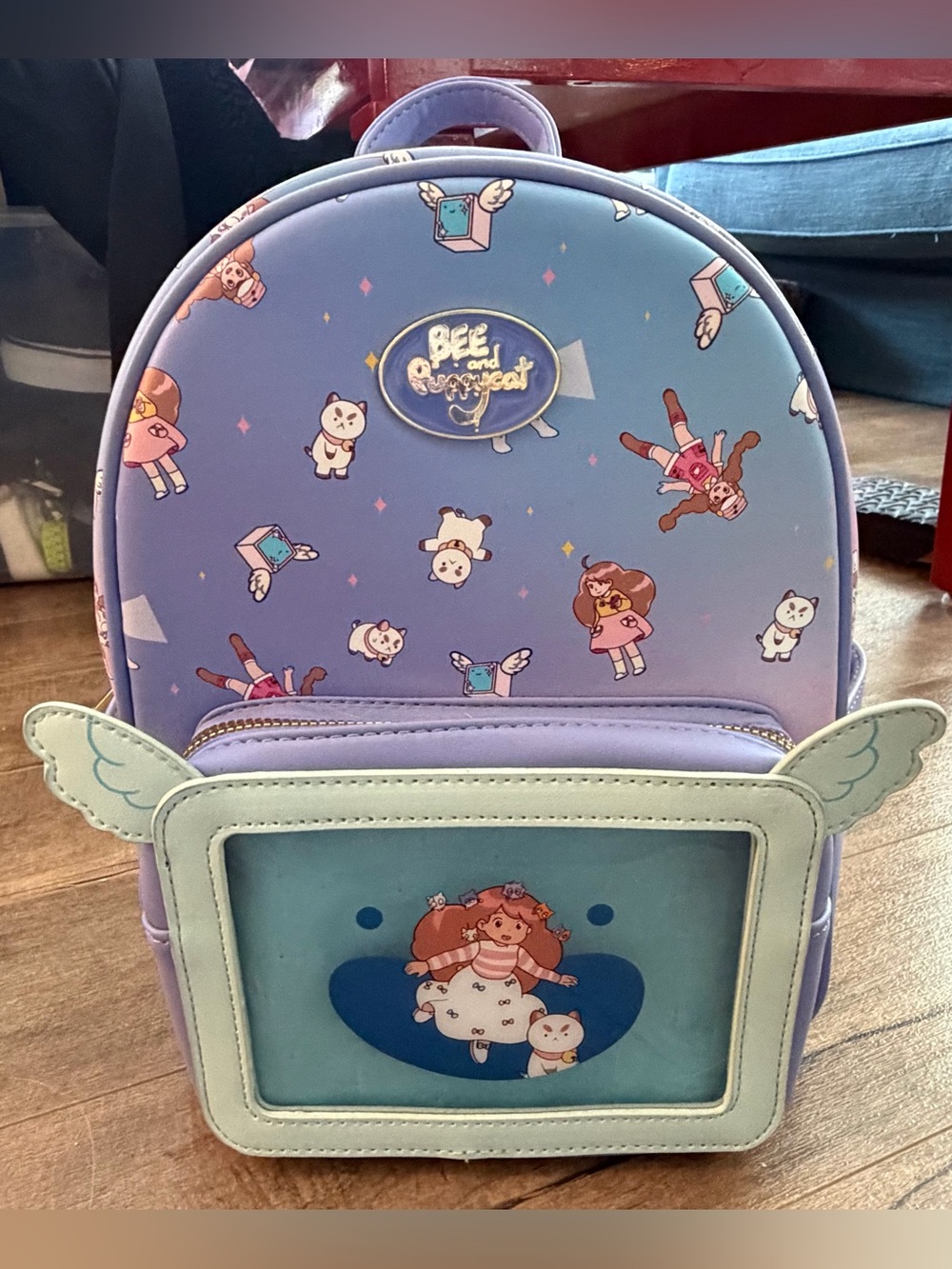 Bee and Puppycat Lilac Mini Ita Backpack